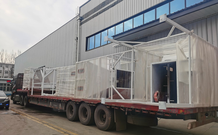 木屑顆粒機(jī)生產(chǎn)線準(zhǔn)備發(fā)往山東臨沂.jpg 木屑顆粒機(jī)生產(chǎn)線準(zhǔn)備發(fā)往山東臨沂.jpg