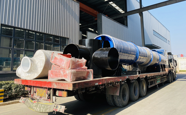 山東顆粒機之烘干筒裝車.jpg 山東顆粒機之烘干筒裝車.jpg