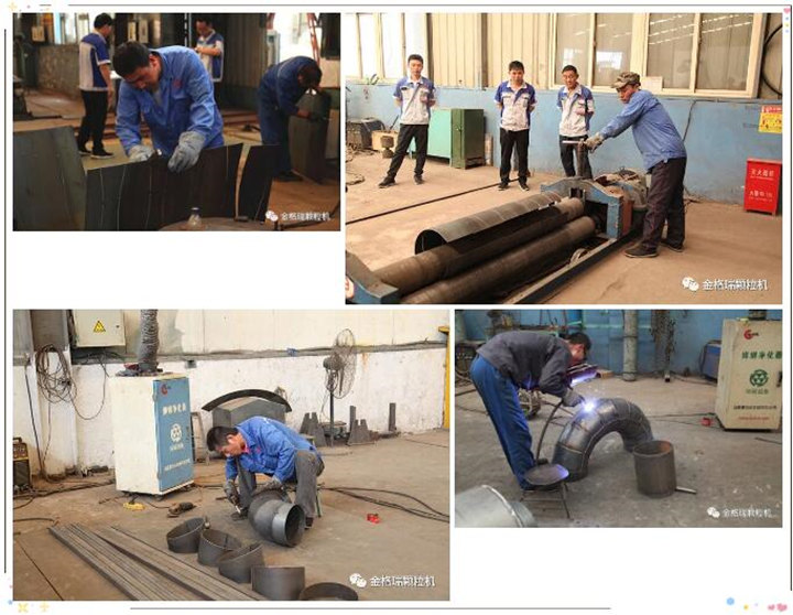 比賽項目包括卷板、點固、焊接、打磨、報檢