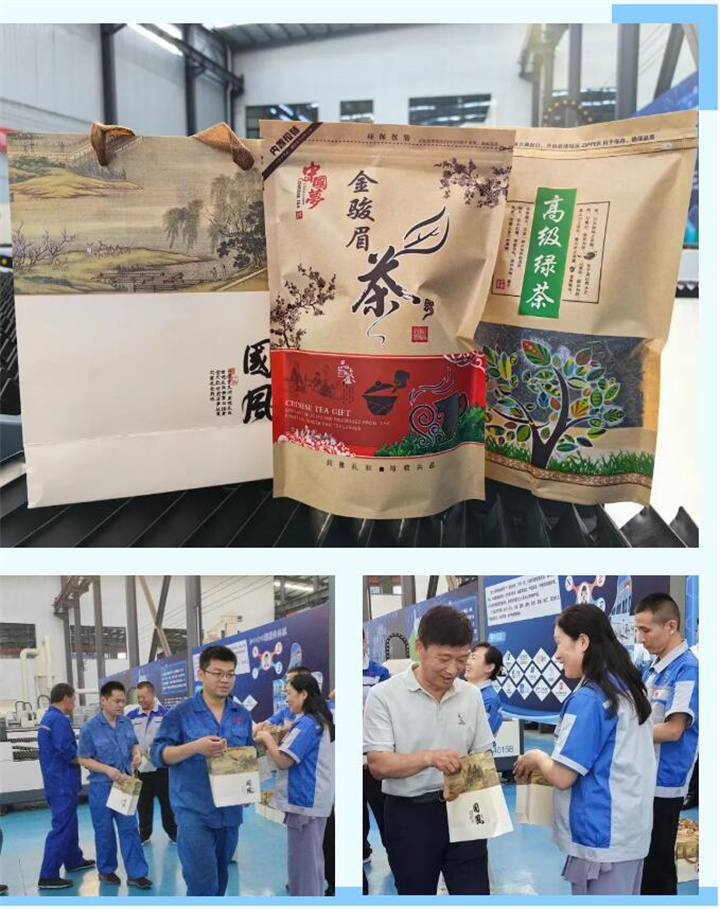 隨著炎炎夏日的來臨，近期氣溫逐步攀升，為切實做好夏季防暑降溫工作，保障員工的身體健康，7月17日下午，山東金格瑞開展“您戰(zhàn)高溫助振興 我送清涼鼓干勁”--夏送清涼主題活動，給所有的員工送上了防暑降溫茶，用愛心給這個炎夏降溫。.jpg